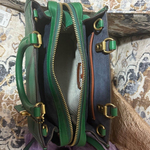 Coach Rogue 25 Green C3877 - Picture 9 of 15